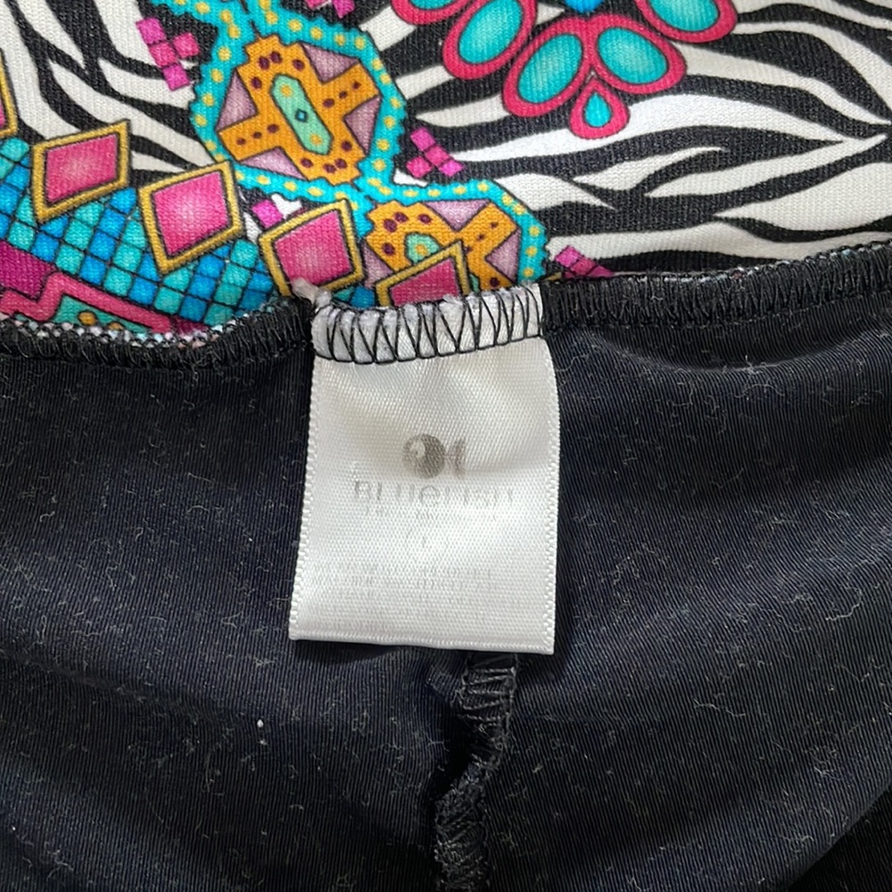 Blue Fish Multicolor Patterned Skort - Picture 2 of 5